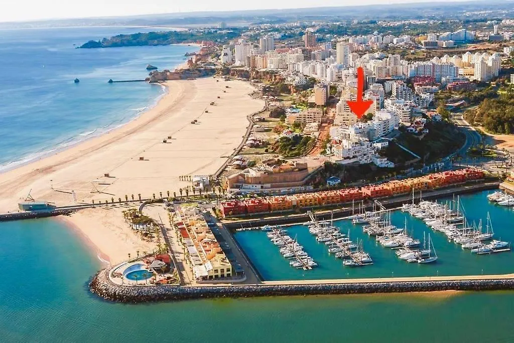 Ocean And Sunset 2Nd Line Beach Upscale Flat Ac Portimao Portugal