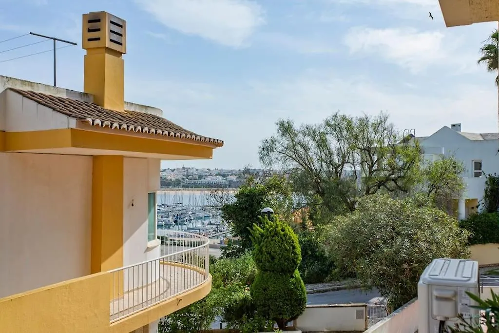 Ocean And Sunset 2Nd Line Beach Upscale Flat Ac Portimao Apartment