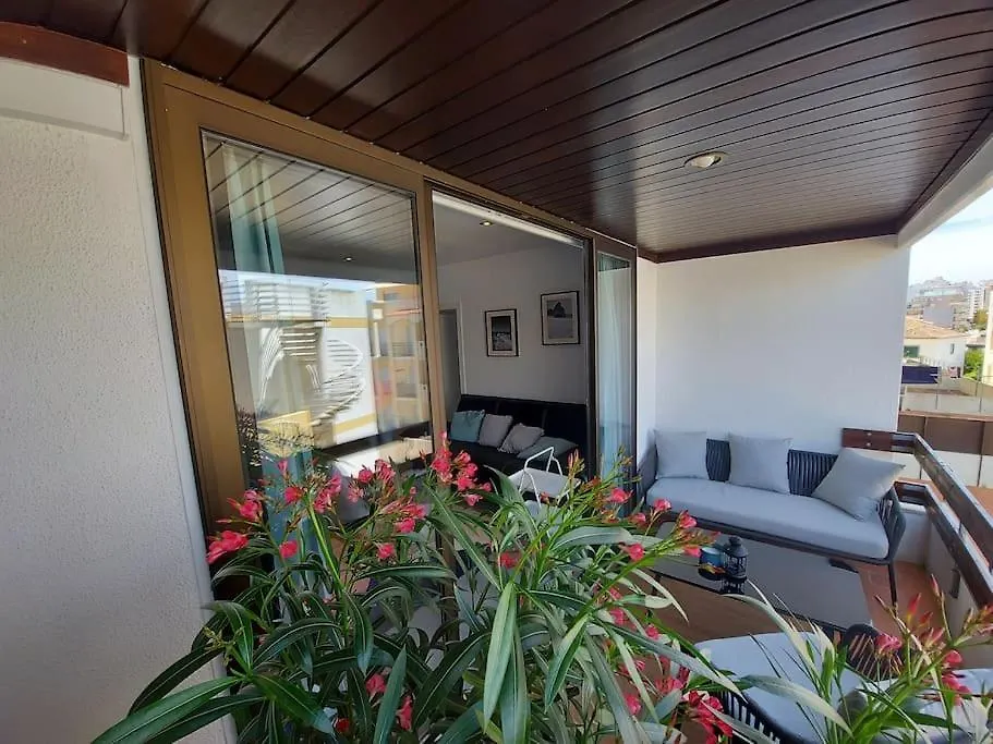Ocean And Sunset 2Nd Line Beach Upscale Flat Ac Portimao